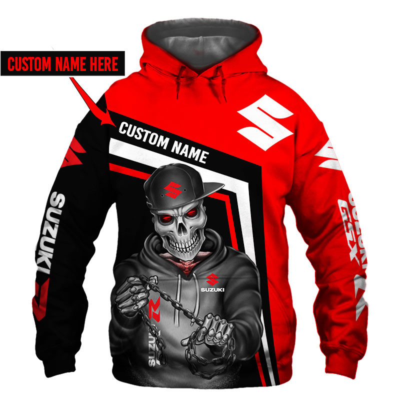Gsx Skull Tshirt, sweatshirt, Polo, Hawaiian, Hoodie 3D Apparel Full Printing Custom Name - Famjoys Gsx Skull Tshirt, sweatshirt, Polo, Hawaiian, Hoodie 3D Apparel Full Printing Custom Name - Famjoys