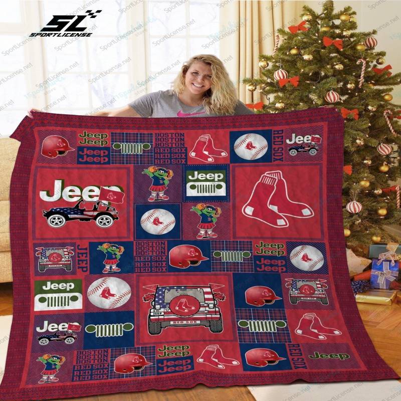 H BRS Jeep Quilt Blanket - Famjoys H BRS Jeep Quilt Blanket - Famjoys