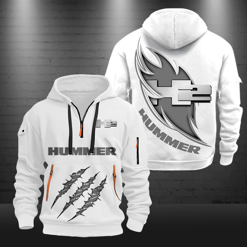 H2 Hummer New Zip Hoodie 0444 Multicolor - Famjoys H2 Hummer New Zip Hoodie 0444 Multicolor - Famjoys