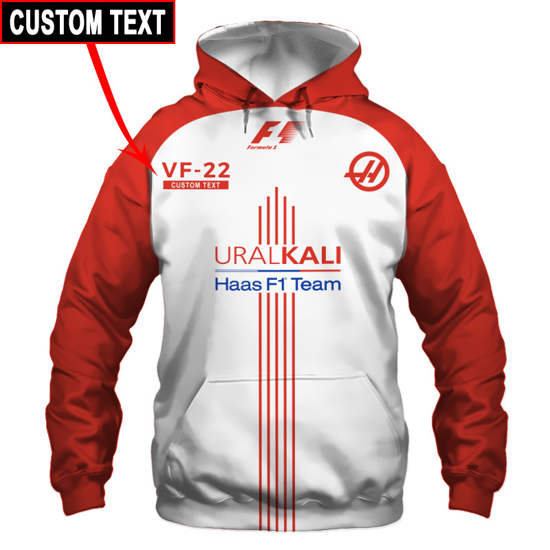 Haas F1 Personalized t-shirt hoodie apparel 3D full printing - Famjoys Haas F1 Personalized t-shirt hoodie apparel 3D full printing - Famjoys
