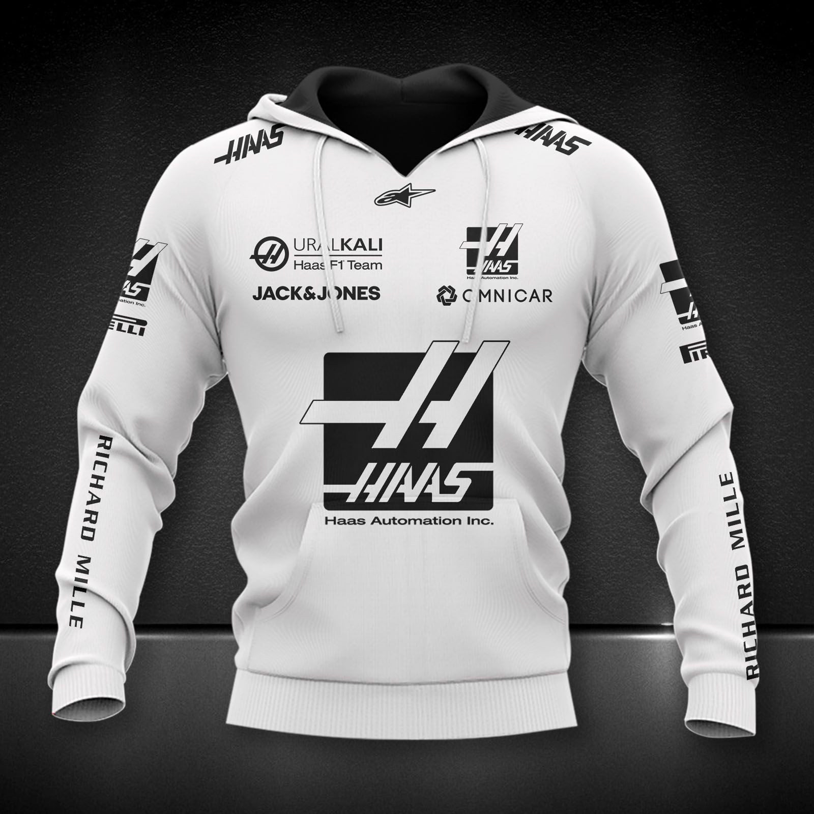 Haas F1 Team Printing T-Shirt, Polo, Hoodie, Zip, Bomber 9105 - Famjoys Haas F1 Team Printing T-Shirt, Polo, Hoodie, Zip, Bomber 9105 - Famjoys