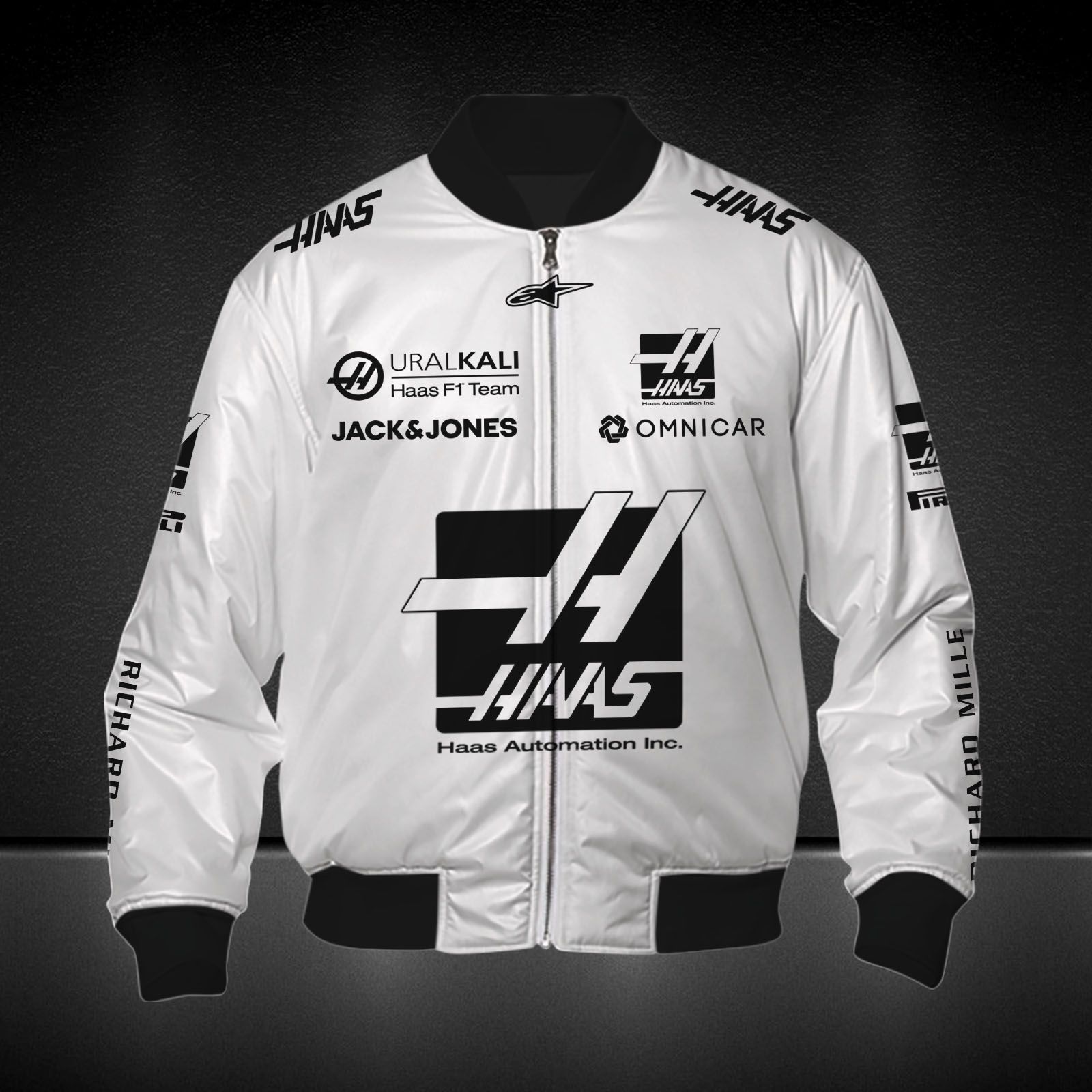 Haas F1 Team Printing T-Shirt, Polo, Hoodie, Zip, Bomber 9105 - Famjoys Haas F1 Team Printing T-Shirt, Polo, Hoodie, Zip, Bomber 9105 - Famjoys