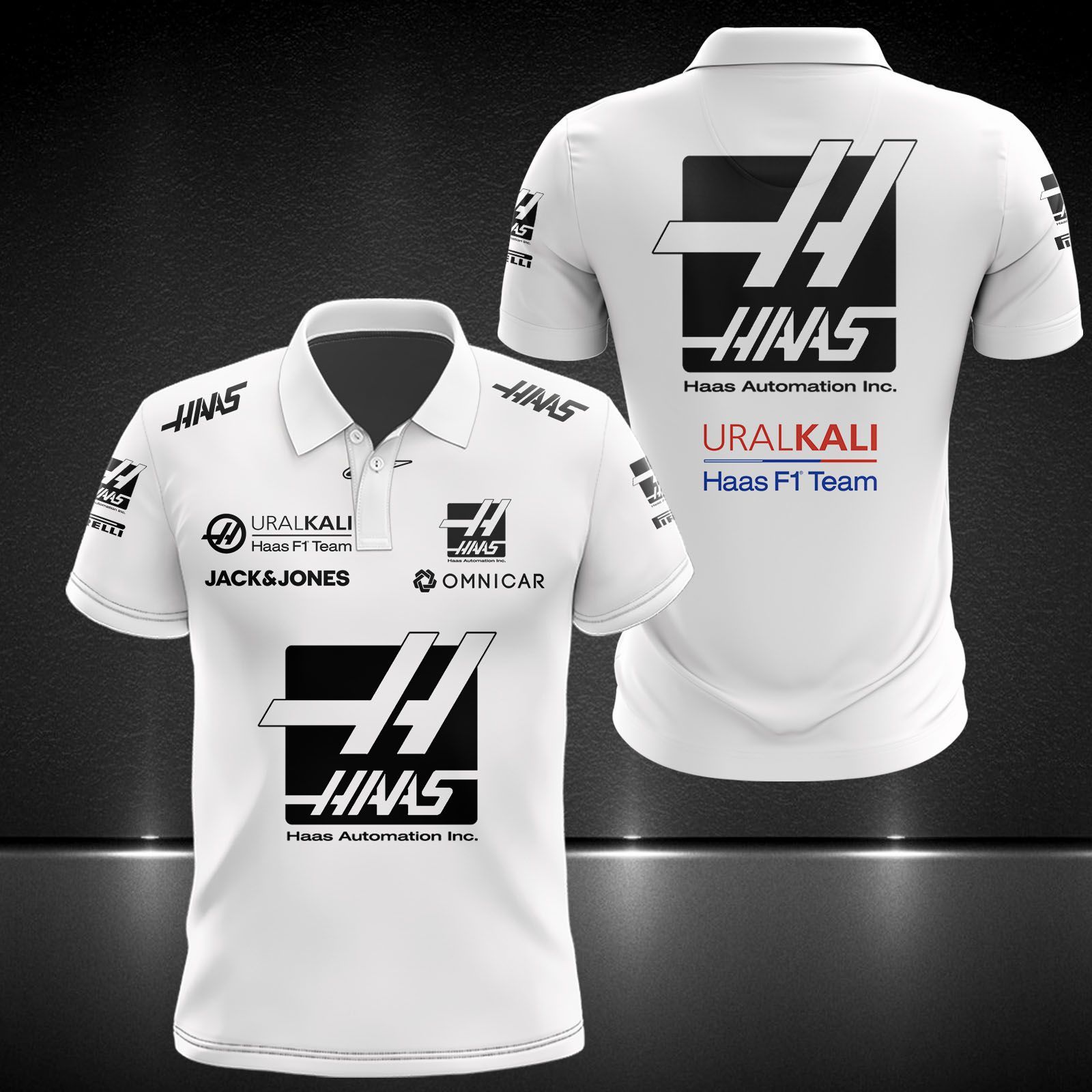 Haas F1 Team Printing T-Shirt, Polo, Hoodie, Zip, Bomber 9105 - Famjoys Haas F1 Team Printing T-Shirt, Polo, Hoodie, Zip, Bomber 9105 - Famjoys