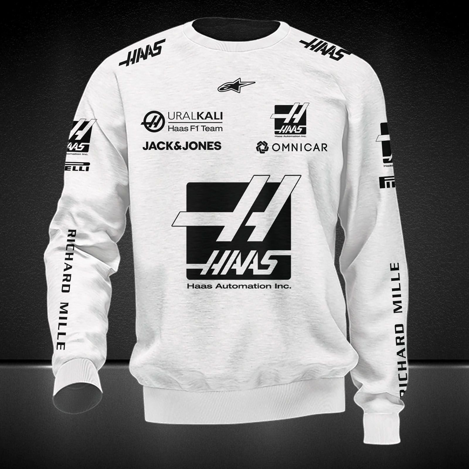 Haas F1 Team Printing T-Shirt, Polo, Hoodie, Zip, Bomber 9105 - Famjoys Haas F1 Team Printing T-Shirt, Polo, Hoodie, Zip, Bomber 9105 - Famjoys