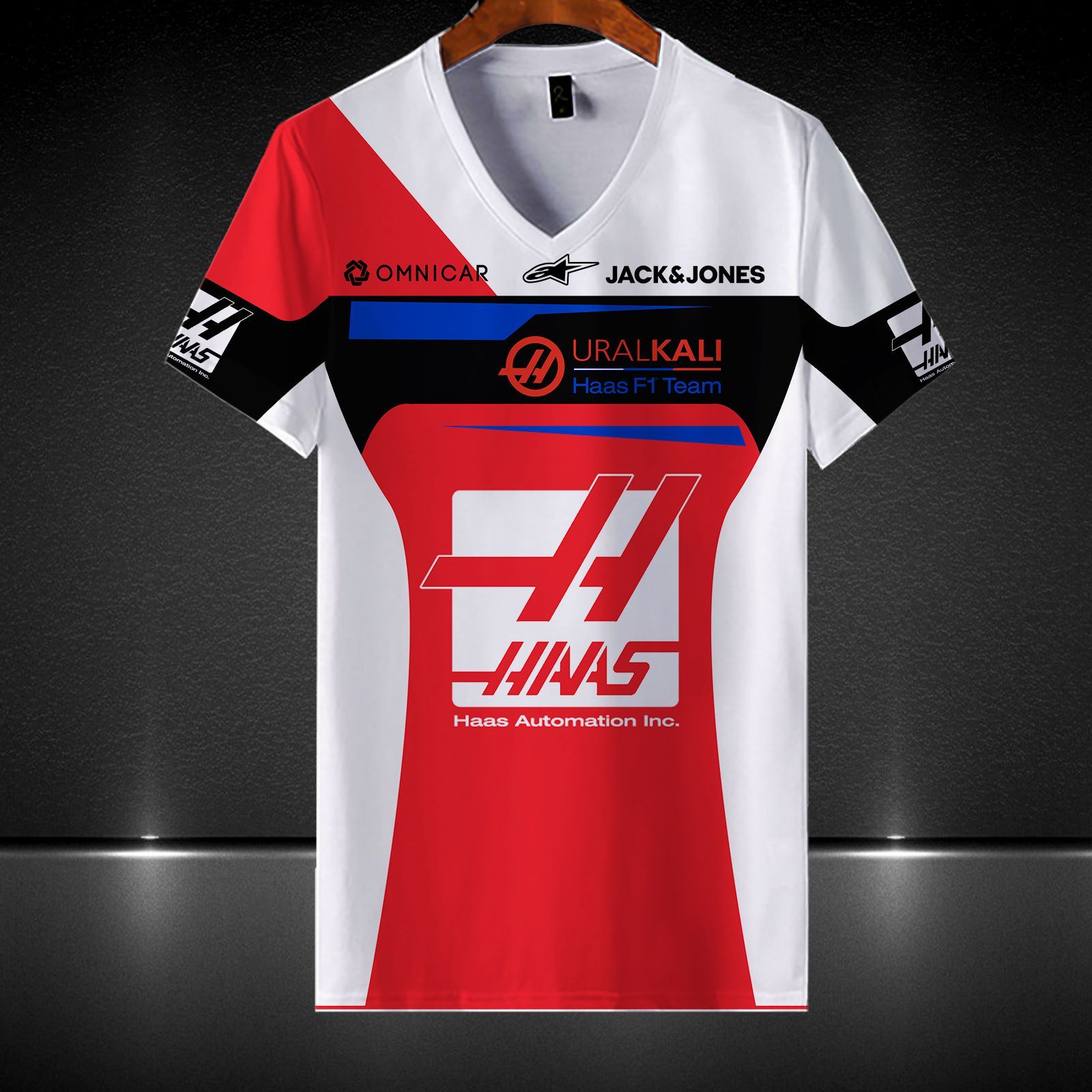 Haas F1 Team Printing T-Shirt, Polo, Hoodie, Zip, Bomber 9115 - Famjoys Haas F1 Team Printing T-Shirt, Polo, Hoodie, Zip, Bomber 9115 - Famjoys