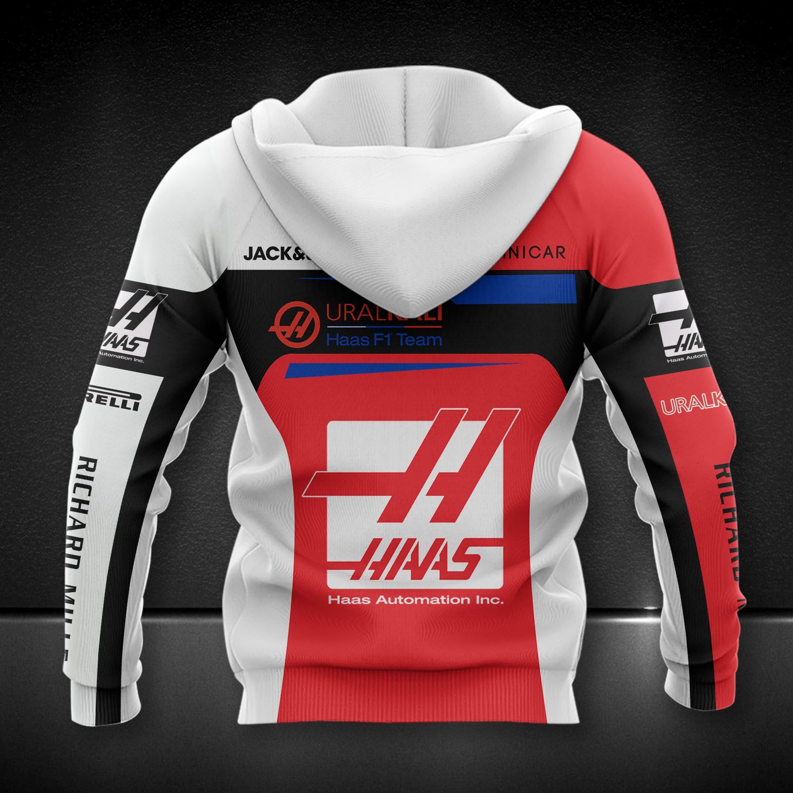 Haas F1 Team Printing T-Shirt, Polo, Hoodie, Zip, Bomber 9115 - Famjoys Haas F1 Team Printing T-Shirt, Polo, Hoodie, Zip, Bomber 9115 - Famjoys