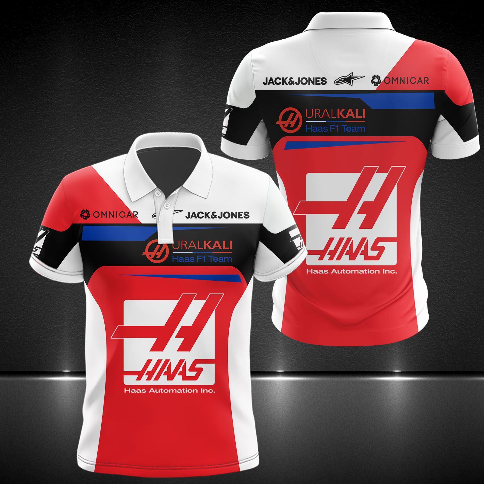 Haas F1 Team Printing T-Shirt, Polo, Hoodie, Zip, Bomber 9115 - Famjoys Haas F1 Team Printing T-Shirt, Polo, Hoodie, Zip, Bomber 9115 - Famjoys