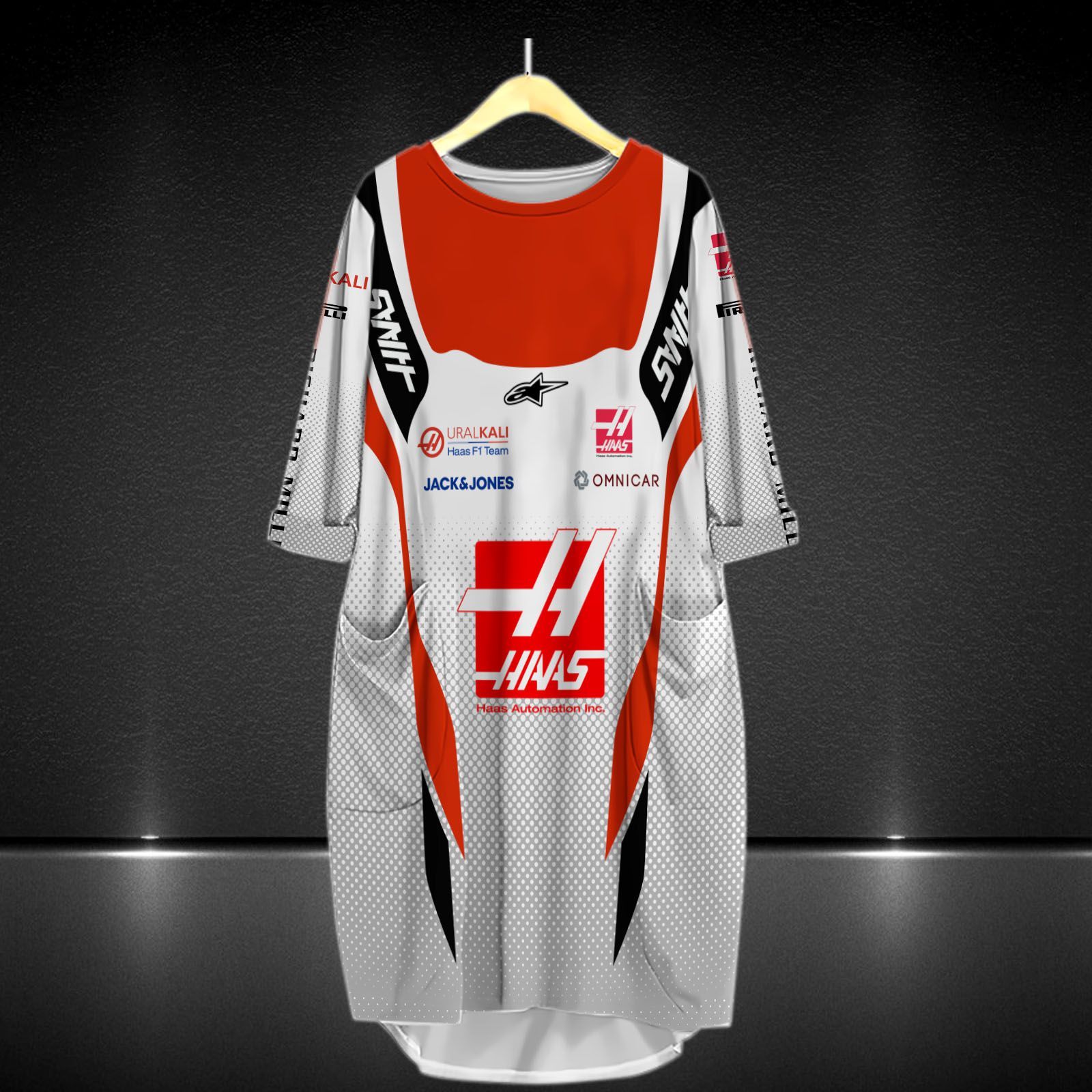Haas F1 Team Printing T-Shirt, Polo, Hoodie, Zip, Bomber 9125 - Famjoys Haas F1 Team Printing T-Shirt, Polo, Hoodie, Zip, Bomber 9125 - Famjoys