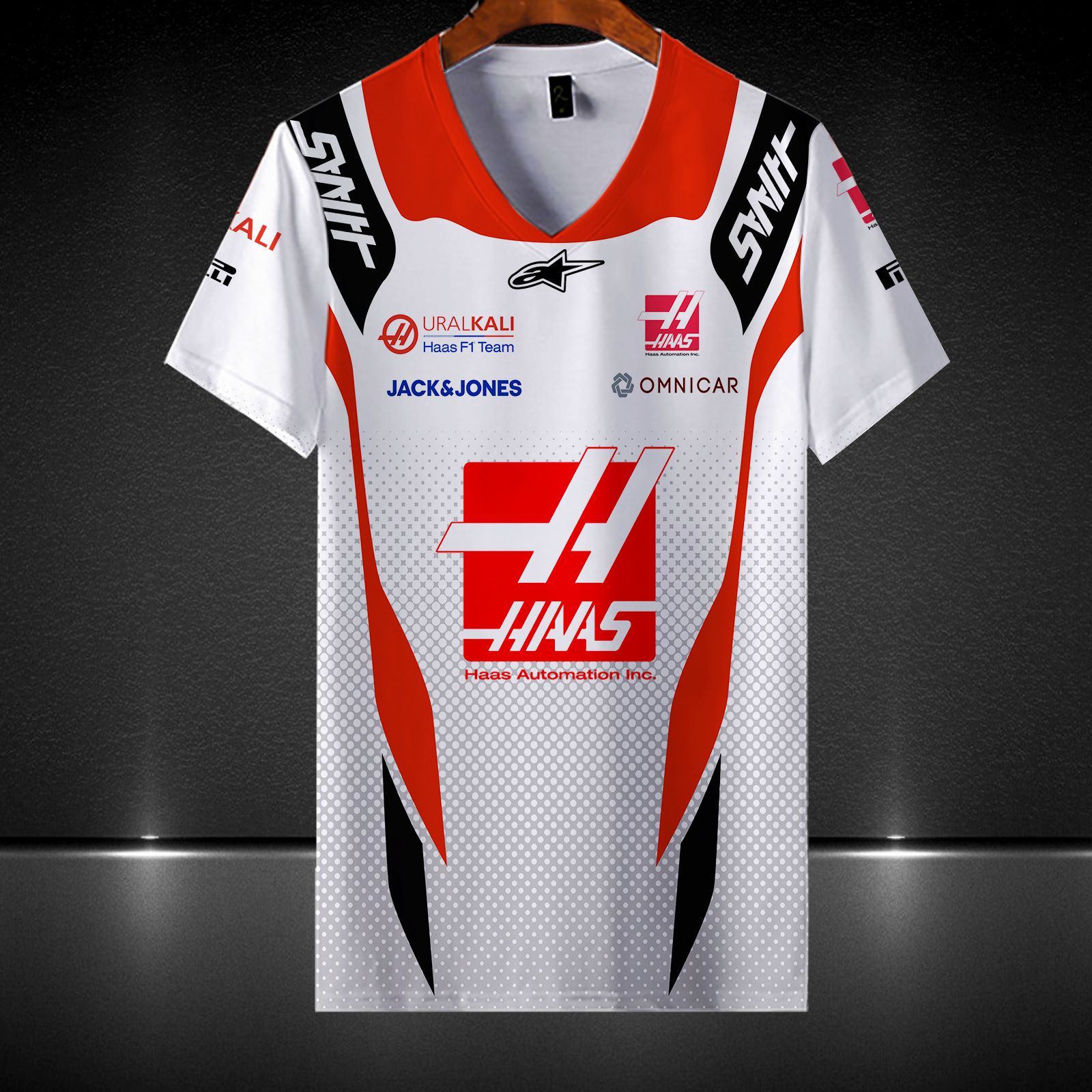 Haas F1 Team Printing T-Shirt, Polo, Hoodie, Zip, Bomber 9125 - Famjoys Haas F1 Team Printing T-Shirt, Polo, Hoodie, Zip, Bomber 9125 - Famjoys