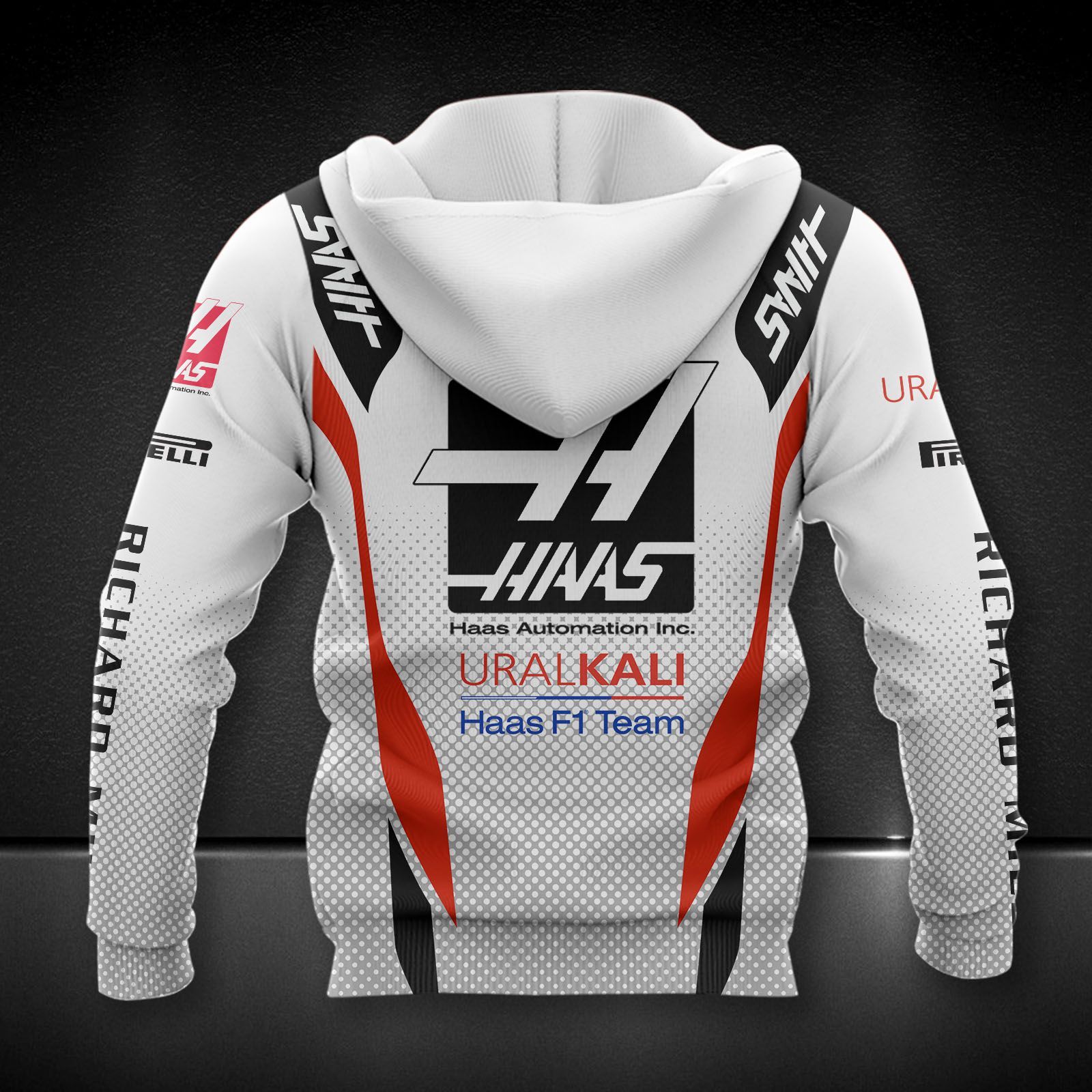 Haas F1 Team Printing T-Shirt, Polo, Hoodie, Zip, Bomber 9125 - Famjoys Haas F1 Team Printing T-Shirt, Polo, Hoodie, Zip, Bomber 9125 - Famjoys