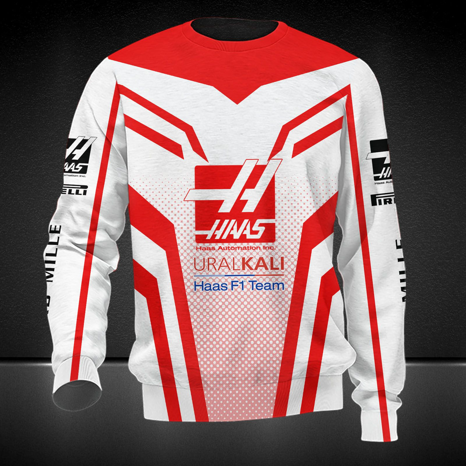 Haas F1 Team Printing T-Shirt, Polo, Hoodie, Zip, Bomber 9135 - Famjoys Haas F1 Team Printing T-Shirt, Polo, Hoodie, Zip, Bomber 9135 - Famjoys