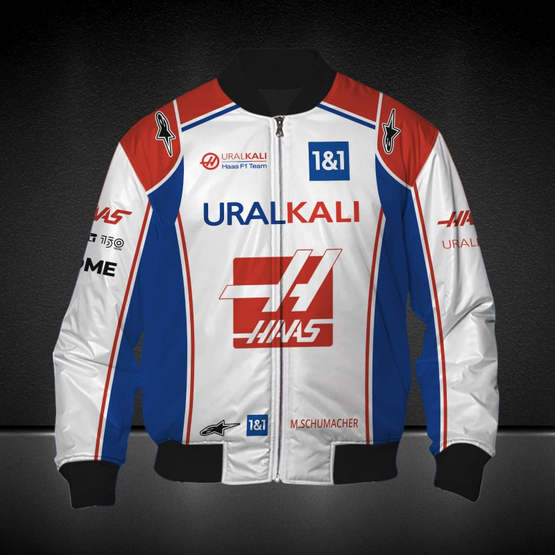 Haas F1 Team Printing T-Shirt, Polo, Hoodie, Zip, Bomber 9686 - Famjoys Haas F1 Team Printing T-Shirt, Polo, Hoodie, Zip, Bomber 9686 - Famjoys