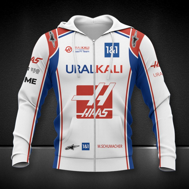 Haas F1 Team Printing T-Shirt, Polo, Hoodie, Zip, Bomber 9686 - Famjoys Haas F1 Team Printing T-Shirt, Polo, Hoodie, Zip, Bomber 9686 - Famjoys