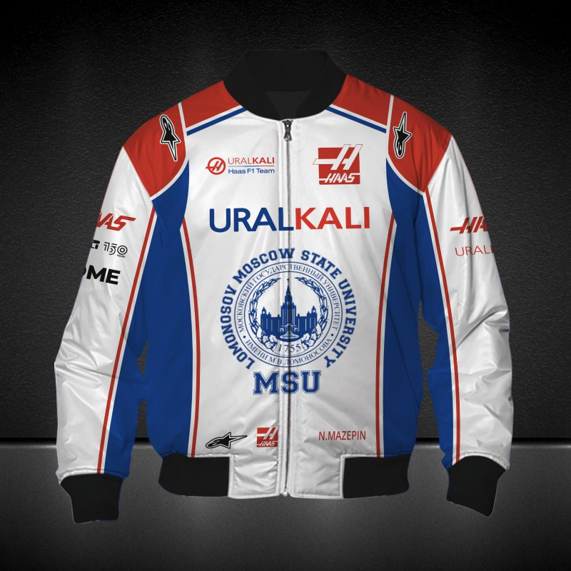 Haas F1 Team Printing T-Shirt, Polo, Hoodie, Zip, Bomber 9687 - Famjoys Haas F1 Team Printing T-Shirt, Polo, Hoodie, Zip, Bomber 9687 - Famjoys