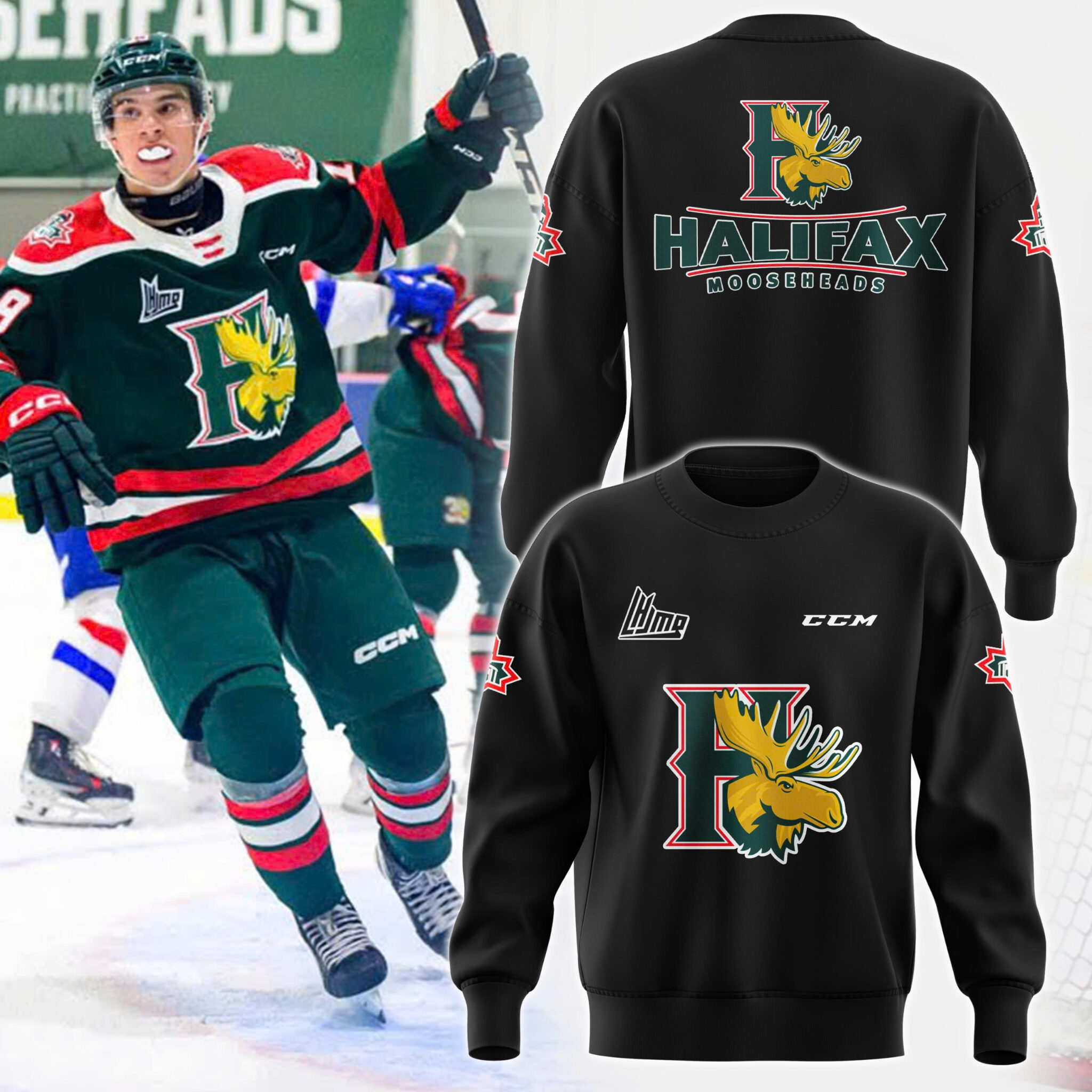 Halifax Mooseheads New Sweaterer Shirt - Famjoys Halifax Mooseheads New Sweaterer Shirt - Famjoys