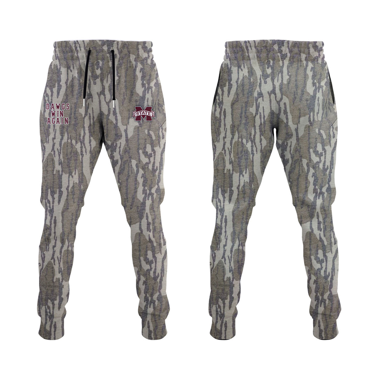 HARDY MSU Vintage Dawgs Win Again Jogger - Famjoys HARDY MSU Vintage Dawgs Win Again Jogger - Famjoys