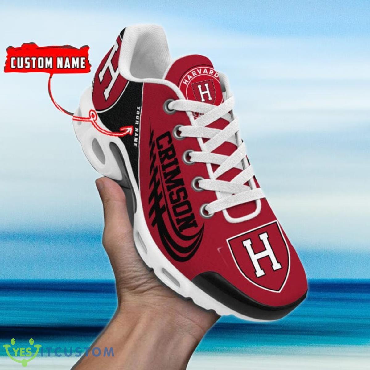 Harvard Crimson Personalized Name Air Cushion Sports Shoes Sneaker KLTNS220291