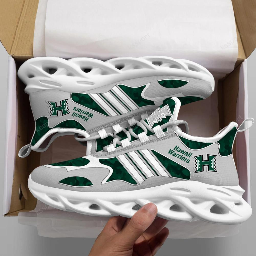 Hawaii Rainbow Warriors Max Soul Clunky, Camo Running Sneakers For Fan Ever - Famjoys Hawaii Rainbow Warriors Max Soul Clunky, Camo Running Sneakers For Fan Ever - Famjoys