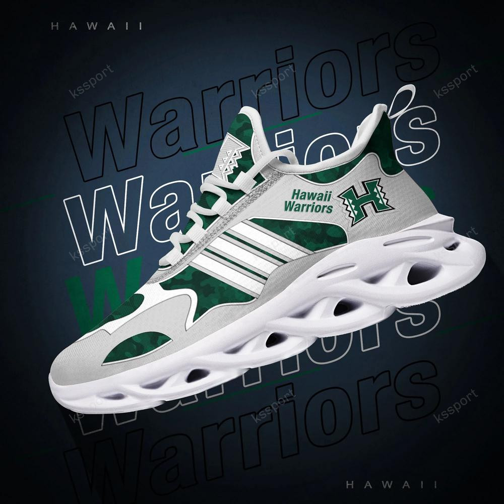 Hawaii Rainbow Warriors Max Soul Clunky, Camo Running Sneakers For Fan Ever - Famjoys Hawaii Rainbow Warriors Max Soul Clunky, Camo Running Sneakers For Fan Ever - Famjoys