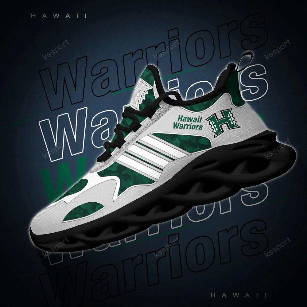 Hawaii Rainbow Warriors Max Soul Clunky, Camo Running Sneakers For Fan Ever - Famjoys Hawaii Rainbow Warriors Max Soul Clunky, Camo Running Sneakers For Fan Ever - Famjoys