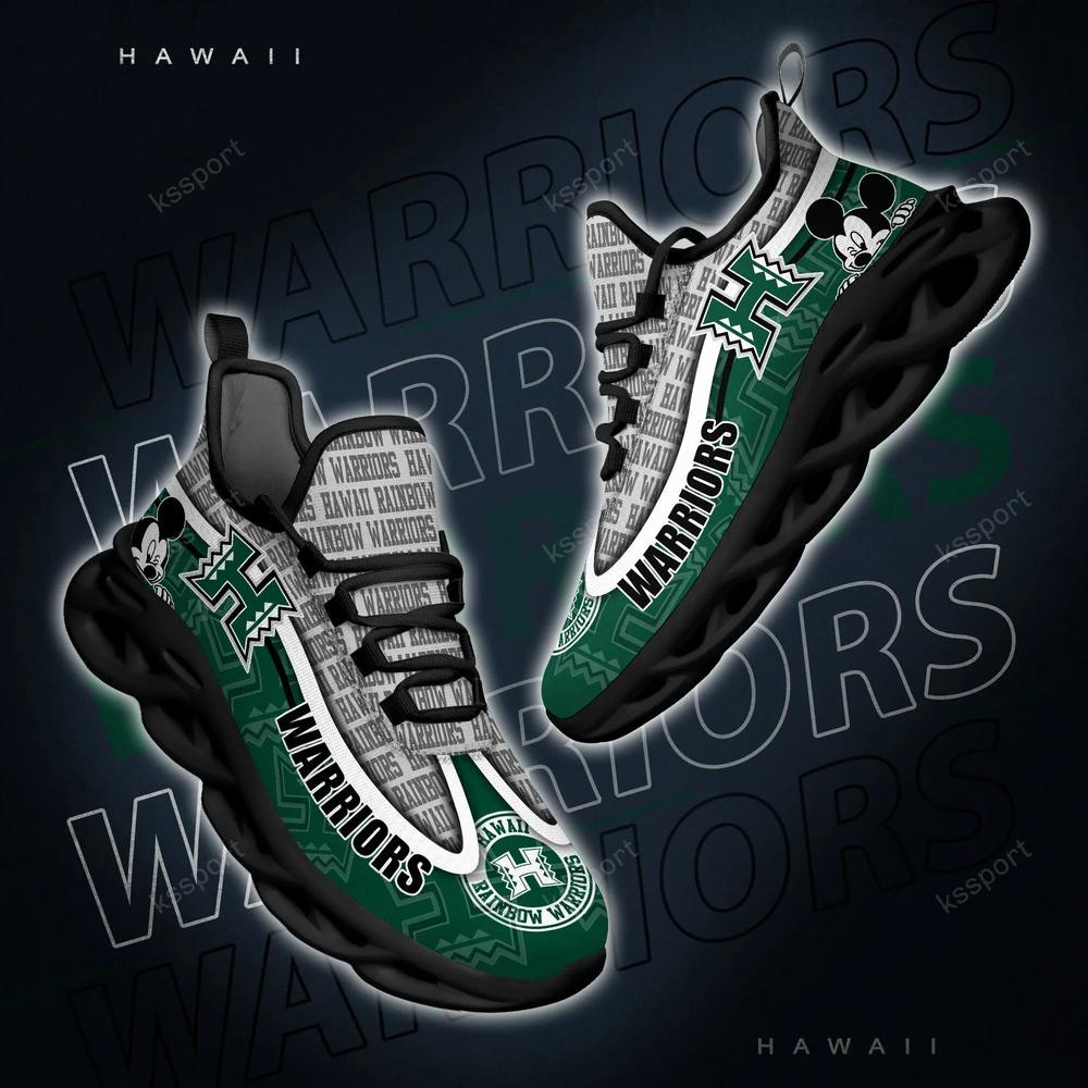 Hawaii Rainbow Warriors Max Soul Clunky Sneakers - Famjoys Hawaii Rainbow Warriors Max Soul Clunky Sneakers - Famjoys