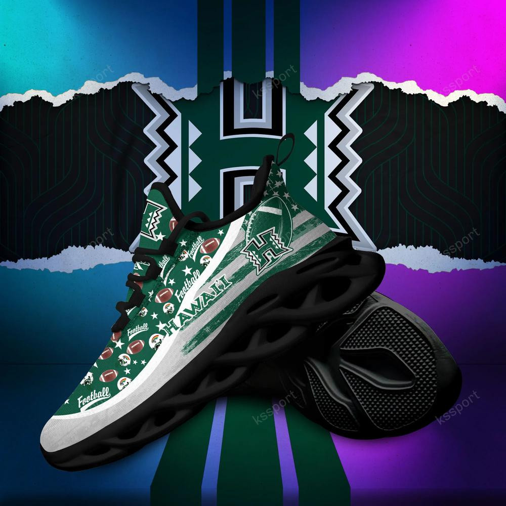 Hawaii Rainbow Warriors Max Soul Clunky Sneakers - Famjoys Hawaii Rainbow Warriors Max Soul Clunky Sneakers - Famjoys
