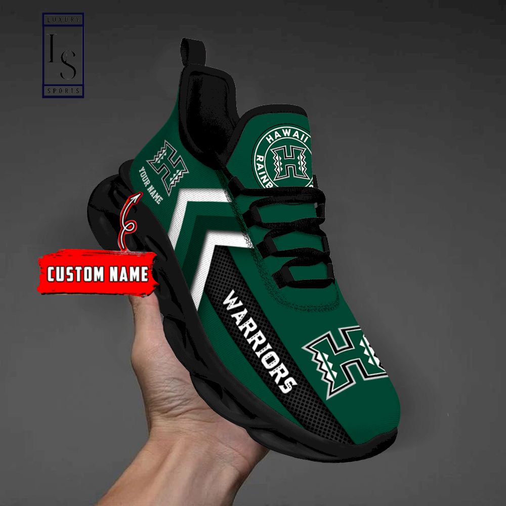 Hawaii Rainbow Warriors Personalized Max Soul Shoes - Famjoys Hawaii Rainbow Warriors Personalized Max Soul Shoes - Famjoys
