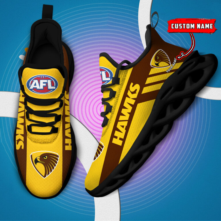 Hawthorn Hawks Maxsoul Shoes Muc1AFL - Famjoys Hawthorn Hawks Maxsoul Shoes Muc1AFL - Famjoys