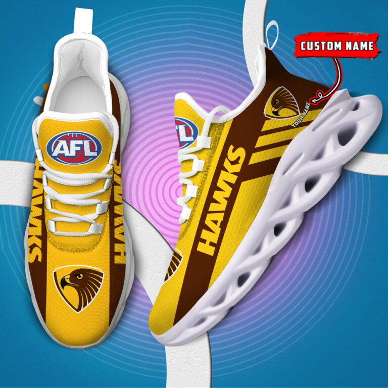Hawthorn Hawks Maxsoul Shoes Muc1AFL - Famjoys Hawthorn Hawks Maxsoul Shoes Muc1AFL - Famjoys