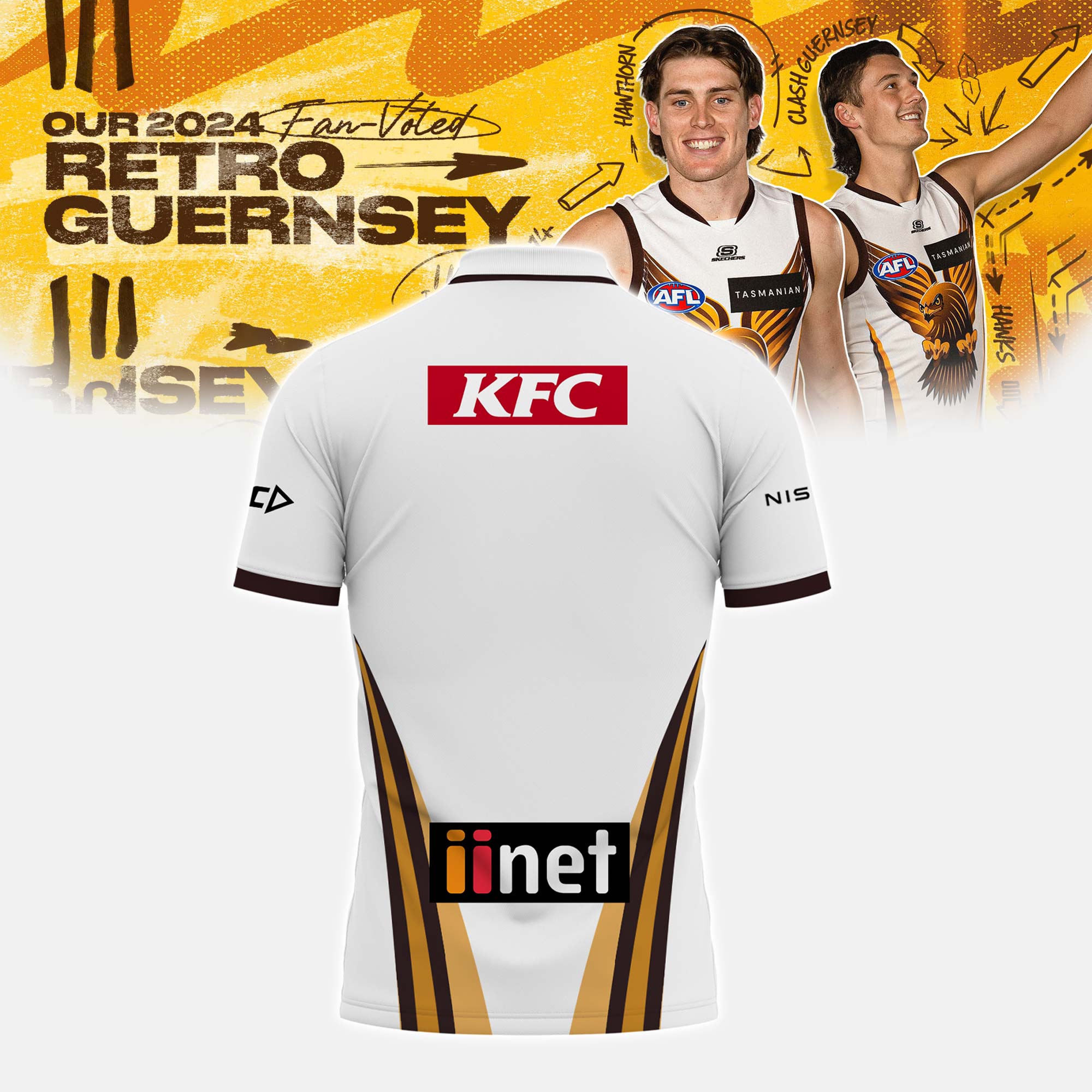 Hawthorn ISC Retro shirt - Famjoys Hawthorn ISC Retro shirt - Famjoys