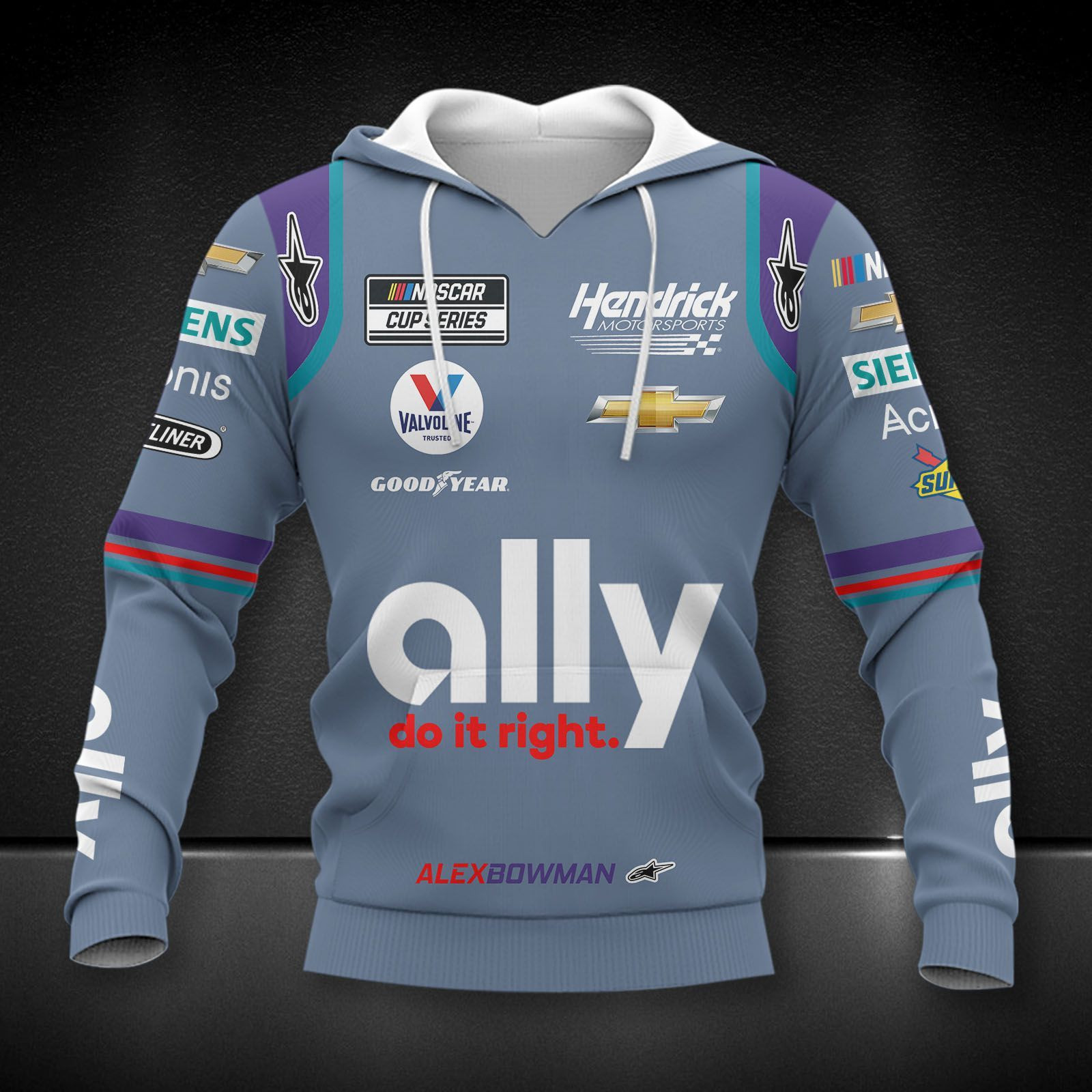 Hendrick Motorsports All Over Print Caftan9189 - Famjoys Hendrick Motorsports All Over Print Caftan9189 - Famjoys