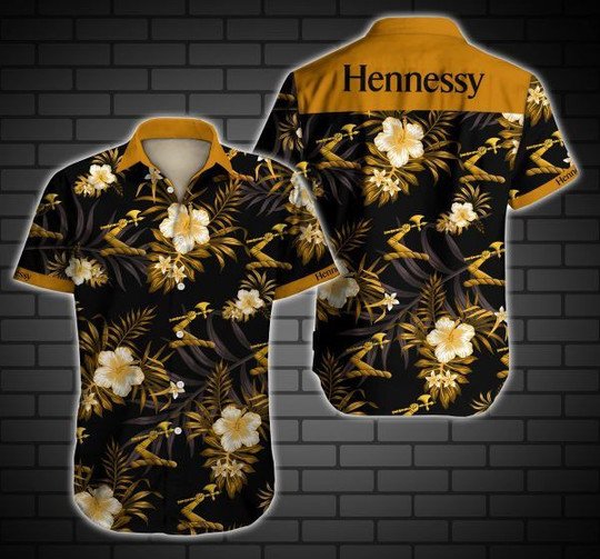 Hennessy Hawaiian Shirt - Famjoys Hennessy Hawaiian Shirt - Famjoys