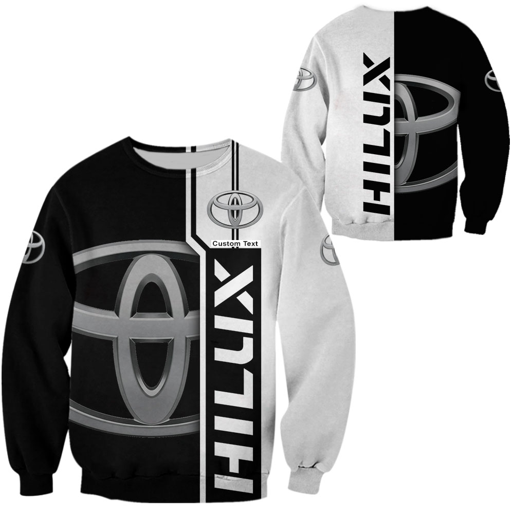 Hilux 3D Apparel Zip Hoodie,Pant,Polo, Button Hawaii Shirt Personalized - Famjoys Hilux 3D Apparel Zip Hoodie,Pant,Polo, Button Hawaii Shirt Personalized - Famjoys