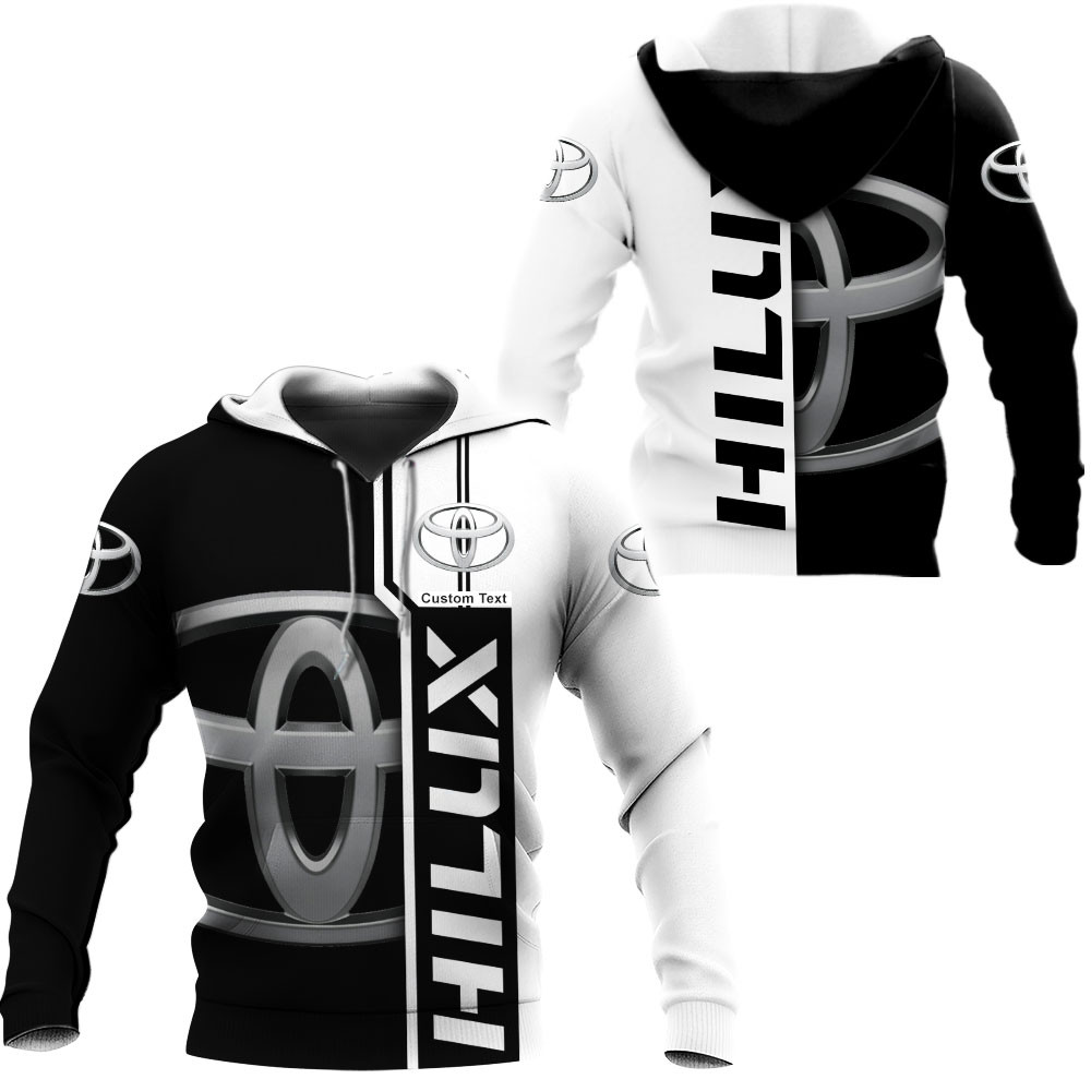 Hilux 3D Apparel Zip Hoodie,Pant,Polo, Button Hawaii Shirt Personalized - Famjoys Hilux 3D Apparel Zip Hoodie,Pant,Polo, Button Hawaii Shirt Personalized - Famjoys