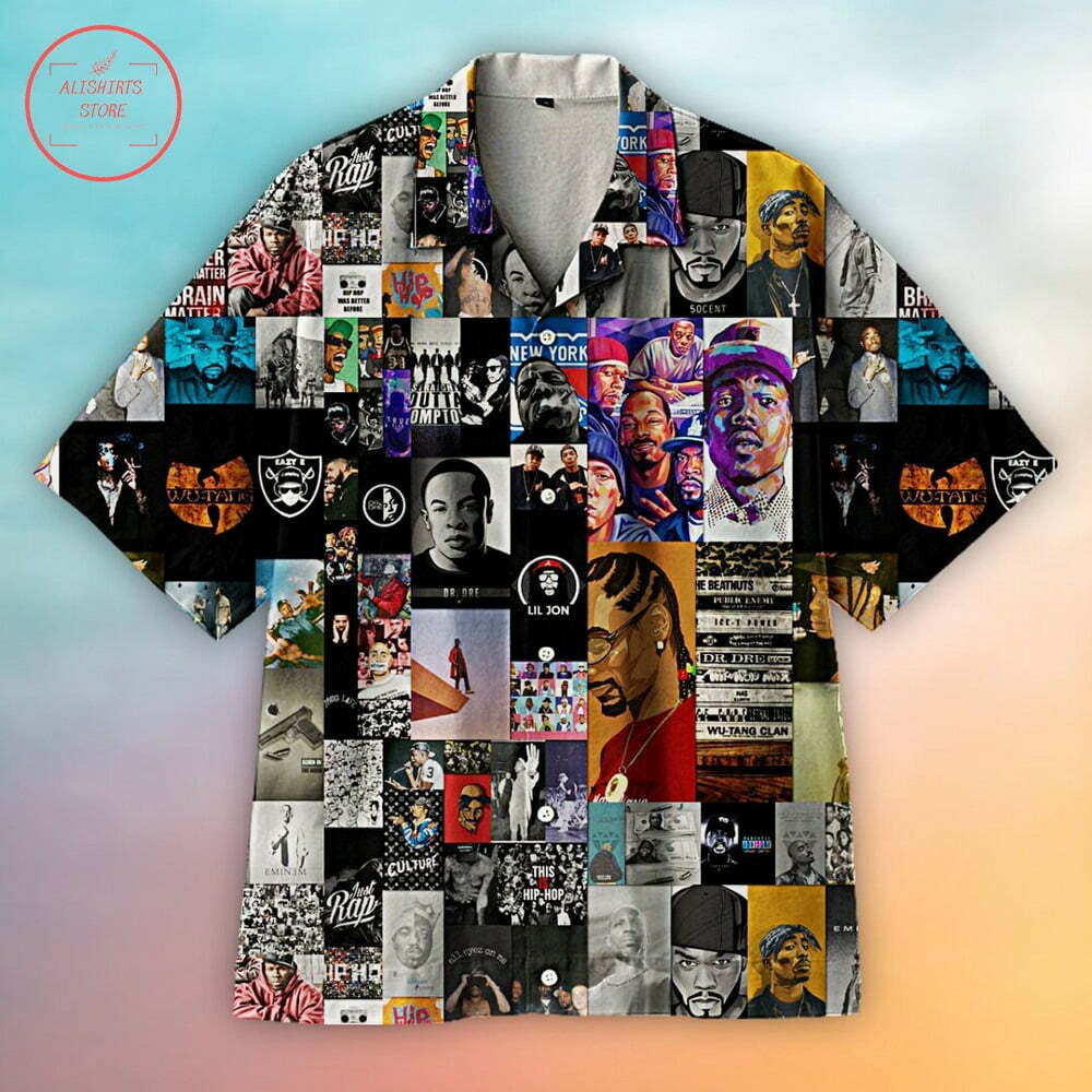 Hip Hop Rappers Hawaiian Shirt - Famjoys Hip Hop Rappers Hawaiian Shirt - Famjoys