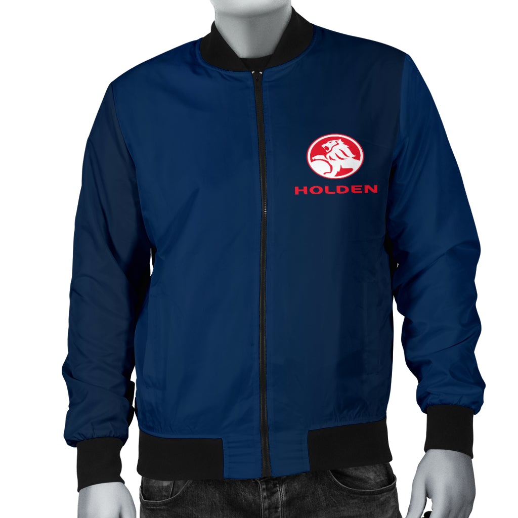 Holden Men's Bomber Jacket Blue - Famjoys Holden Men's Bomber Jacket Blue - Famjoys