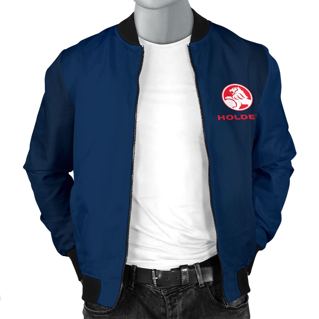 Holden Men's Bomber Jacket Blue - Famjoys Holden Men's Bomber Jacket Blue - Famjoys