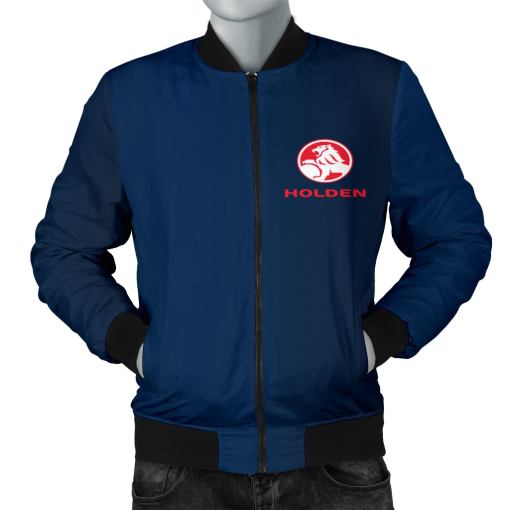 Holden Men's Bomber Jacket Blue - Famjoys Holden Men's Bomber Jacket Blue - Famjoys