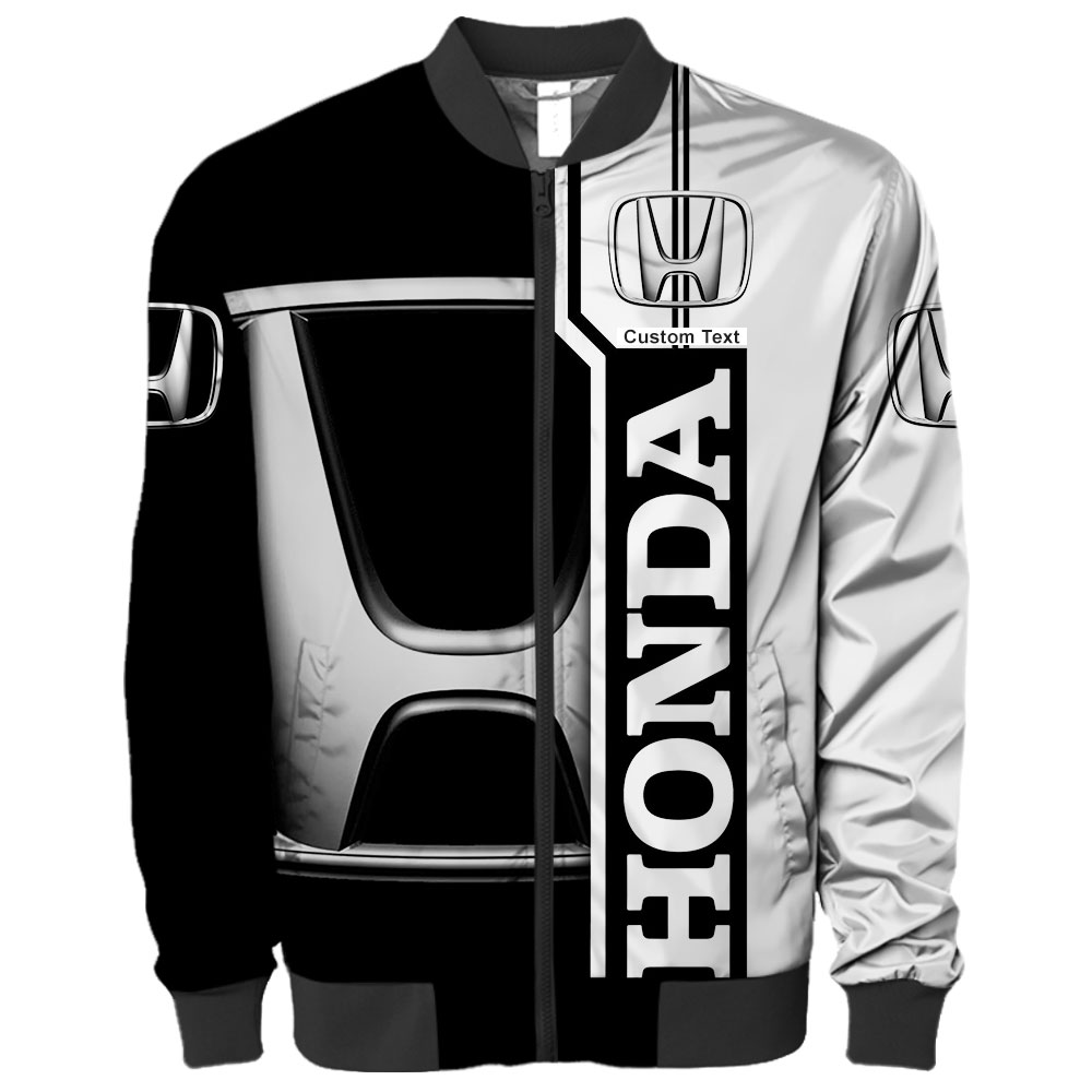 Honda 3D Apparel Zip Hoodie,Pant,Polo, Button Hawaii Shirt Personalized - Famjoys Honda 3D Apparel Zip Hoodie,Pant,Polo, Button Hawaii Shirt Personalized - Famjoys