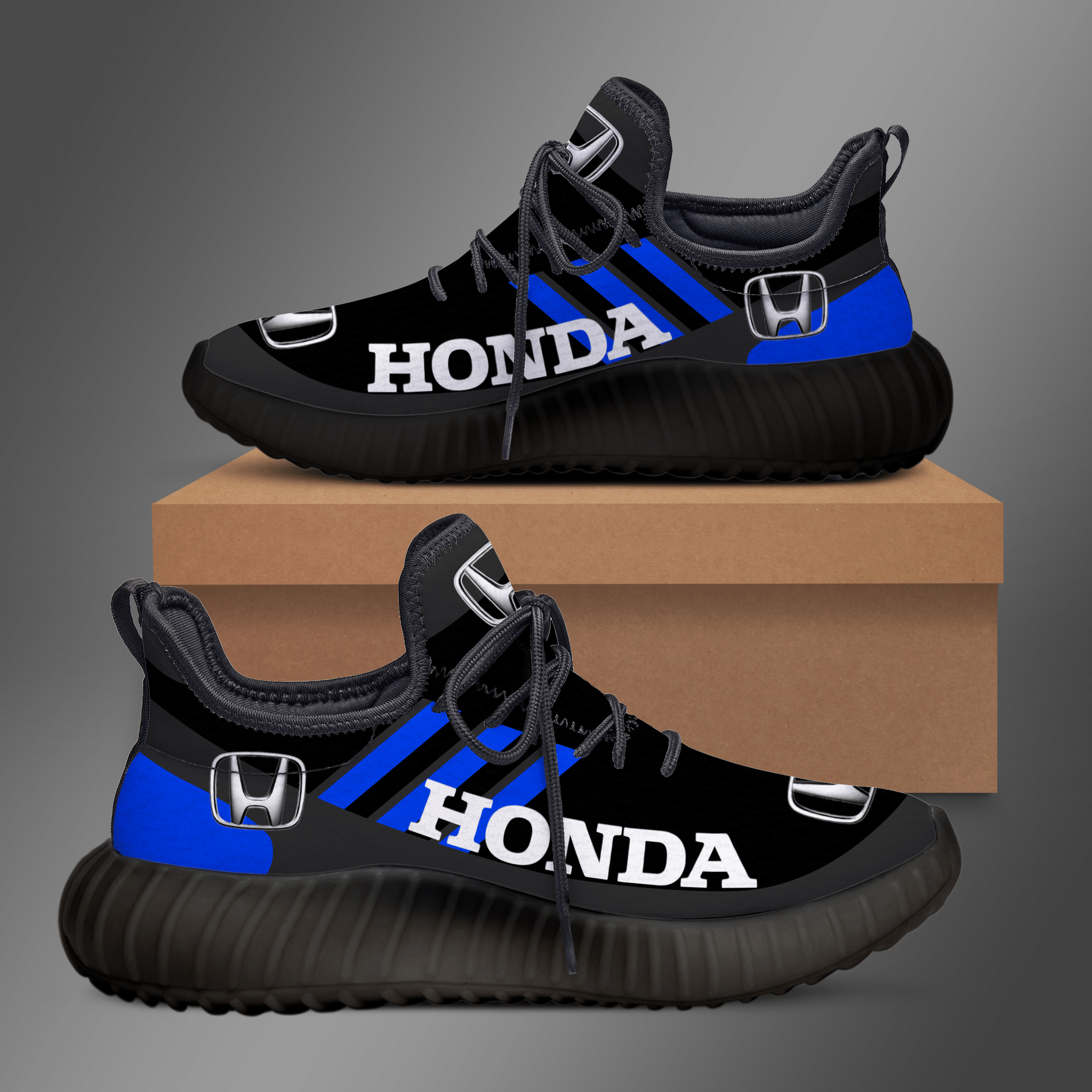 Honda Blue YZ Shoes