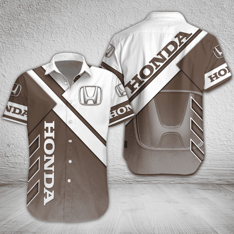 Honda Button Shirt Custom Name, Multicolor - Famjoys Honda Button Shirt Custom Name, Multicolor - Famjoys