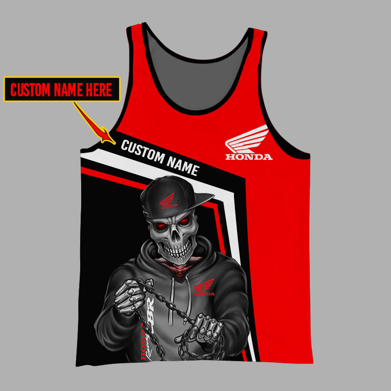 Honda CBR Skull Tshirt, sweatshirt, Polo, Hawaiian, Hoodie 3D Apparel Full Printing Custom Name - Famjoys Honda CBR Skull Tshirt, sweatshirt, Polo, Hawaiian, Hoodie 3D Apparel Full Printing Custom Name - Famjoys