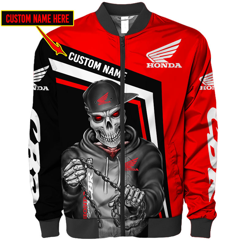 Honda CBR Skull Tshirt, sweatshirt, Polo, Hawaiian, Hoodie 3D Apparel Full Printing Custom Name - Famjoys Honda CBR Skull Tshirt, sweatshirt, Polo, Hawaiian, Hoodie 3D Apparel Full Printing Custom Name - Famjoys
