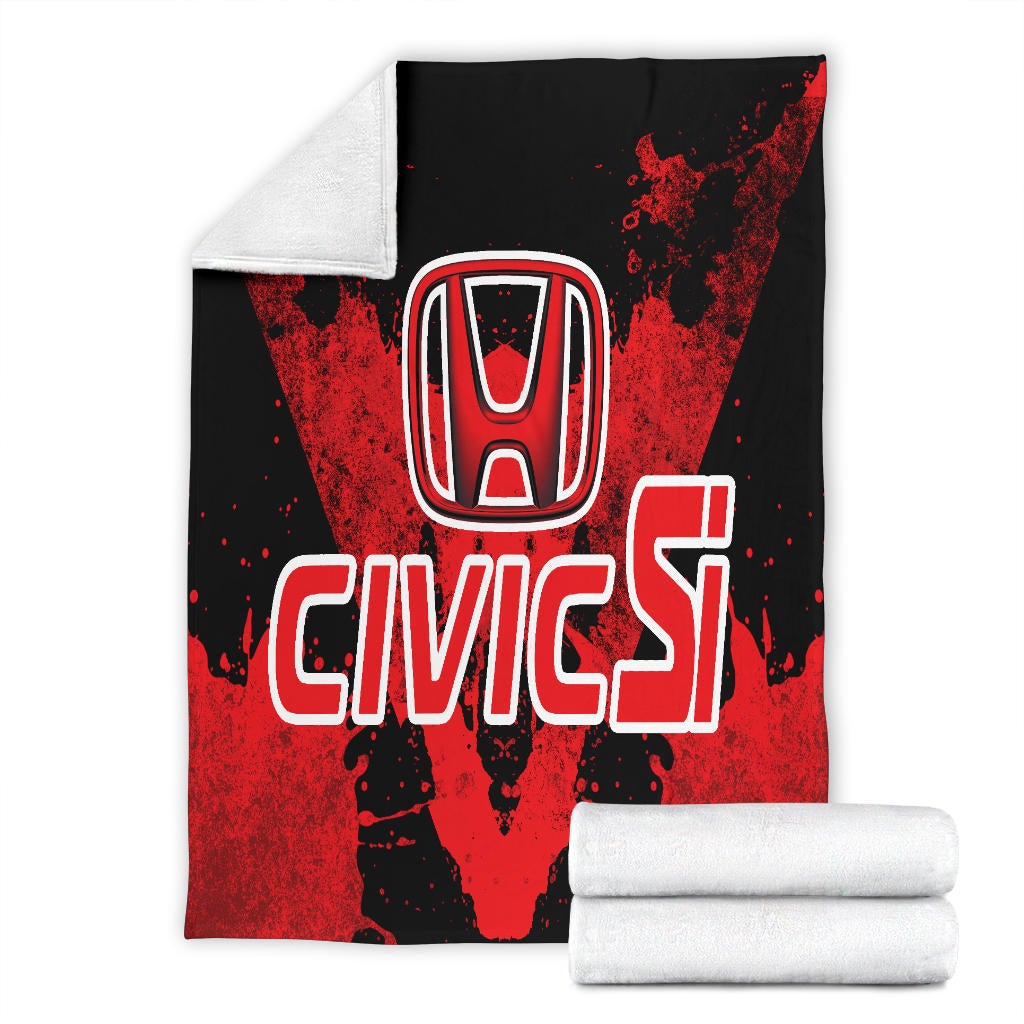 Honda Civic Si Blanket V2 - Famjoys Honda Civic Si Blanket V2 - Famjoys