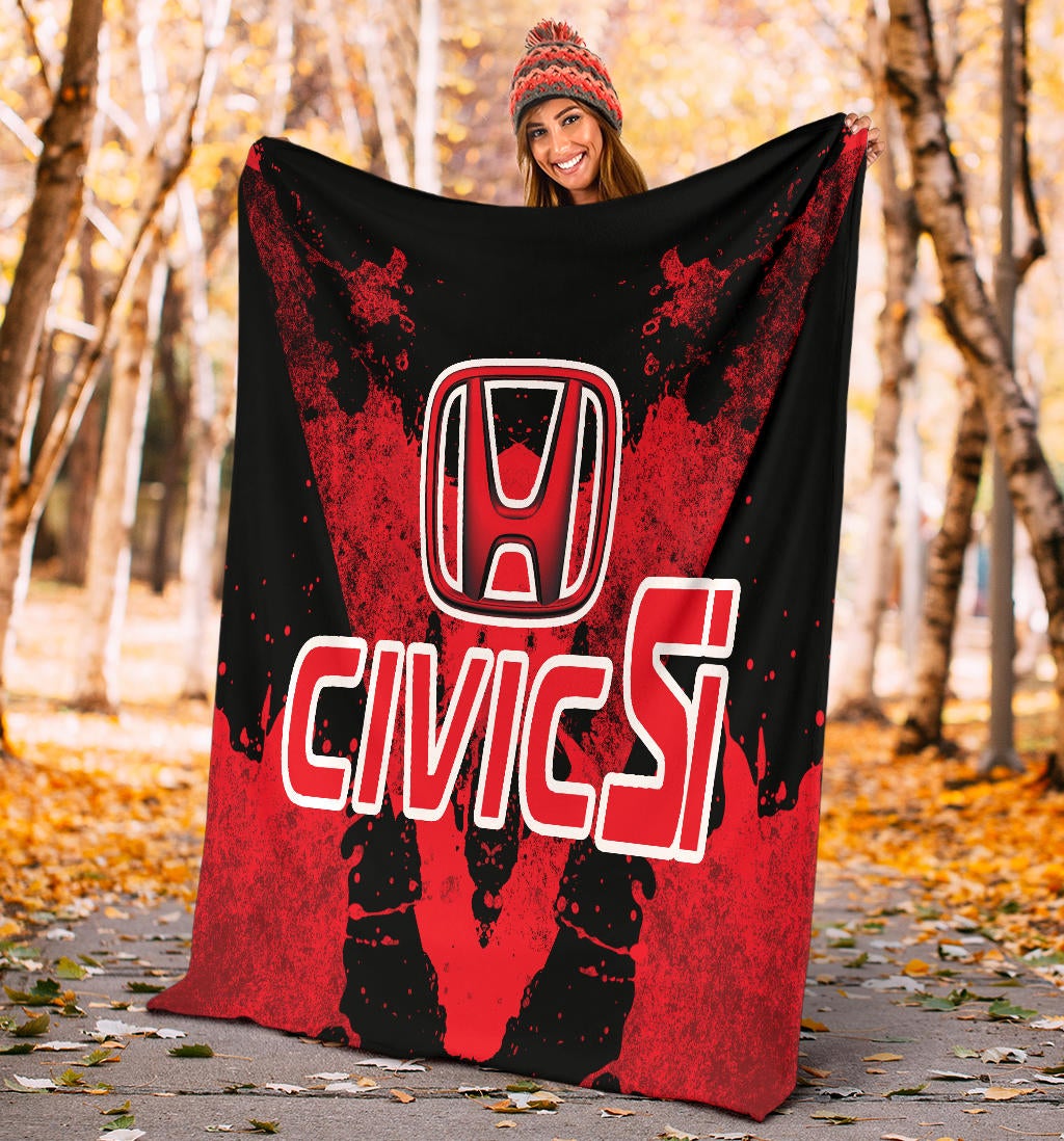 Honda Civic Si Blanket V2 - Famjoys Honda Civic Si Blanket V2 - Famjoys