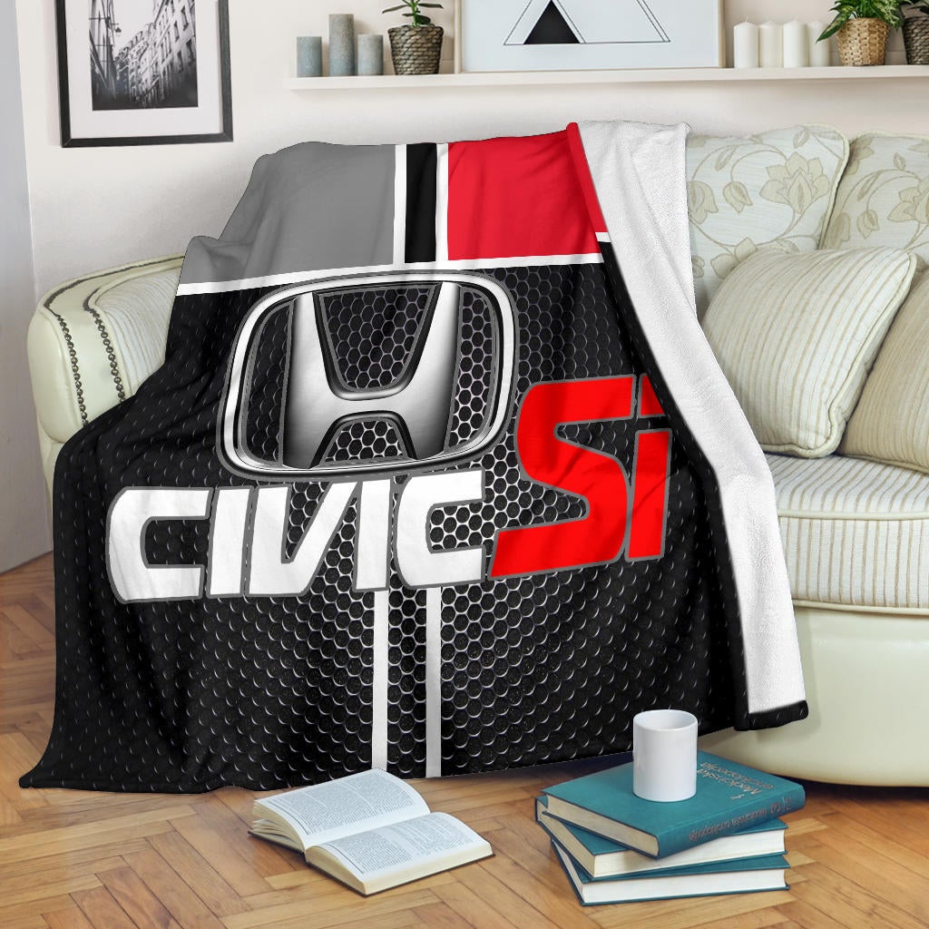 Honda Civic Si Blanket V4 - Famjoys Honda Civic Si Blanket V4 - Famjoys