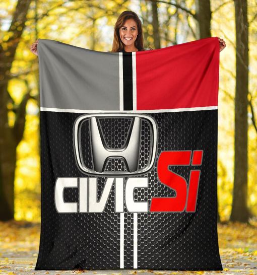 Honda Civic Si Blanket V4 - Famjoys Honda Civic Si Blanket V4 - Famjoys