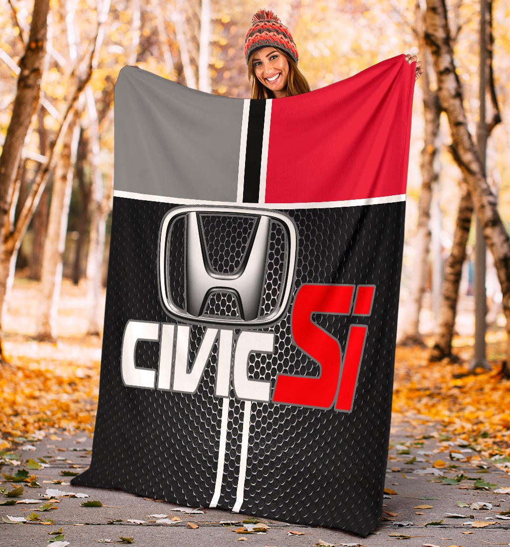 Honda Civic Si Blanket V4 - Famjoys Honda Civic Si Blanket V4 - Famjoys