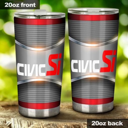 Honda Civic Si Tumbler MCGR - Famjoys Honda Civic Si Tumbler MCGR - Famjoys