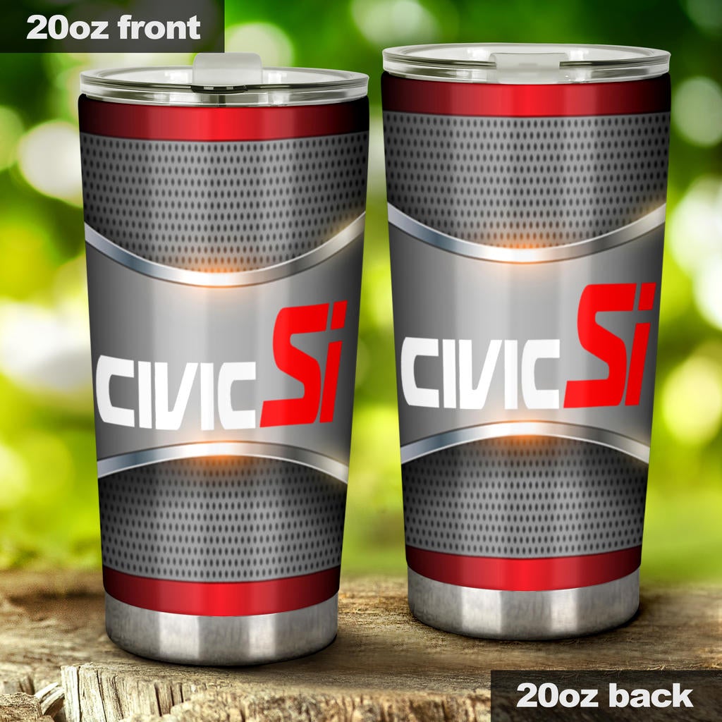 Honda Civic Si Tumbler MCGR - Famjoys Honda Civic Si Tumbler MCGR - Famjoys